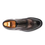 View product image 6: Harris Firenze 1913 Norwegian Welt Wing Tip Calfskin Oxford Grey