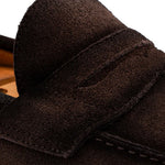 View product image 6: Harris Firenze 1913 Terni Suede Penny Moccasin Dark Brown