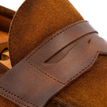 View product image 6: Harris Firenze 1913 Terni Suede Penny Moccasin Red