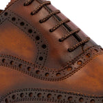 View product image 6: Harris Firenze 1913 Norwegian Welt Wing Tip Calfskin Oxford Yellow