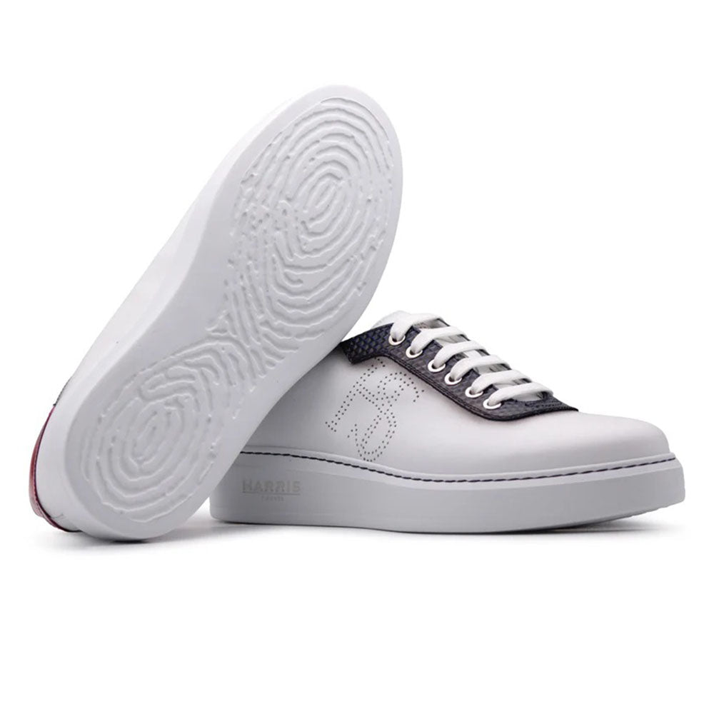 Harris Firenze 1913 Comfort Leather Sneakers White