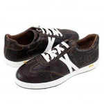 View product image 2: TB Phelps Brooklyn Hybrid Croco Embossed Sneaker Brown