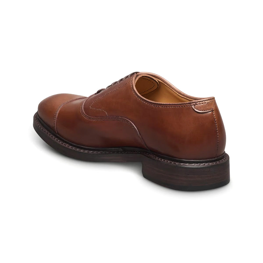 Allen Edmonds Manhattan Reserve Polished Calf Leather Cap-toe Oxford Dress Shoe Natural (10154)