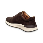 View product image 3: Allen Edmonds Glenn Suede Lace-Up Sneaker Bitter Chocolate (9584)