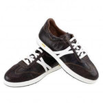 View product image 3: TB Phelps Brooklyn Hybrid Croco Embossed Sneaker Brown