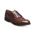 View product image 3: Allen Edmonds Windsor Plain-toe Croco Print Leather Derby Dress Shoe Chili (10226)
