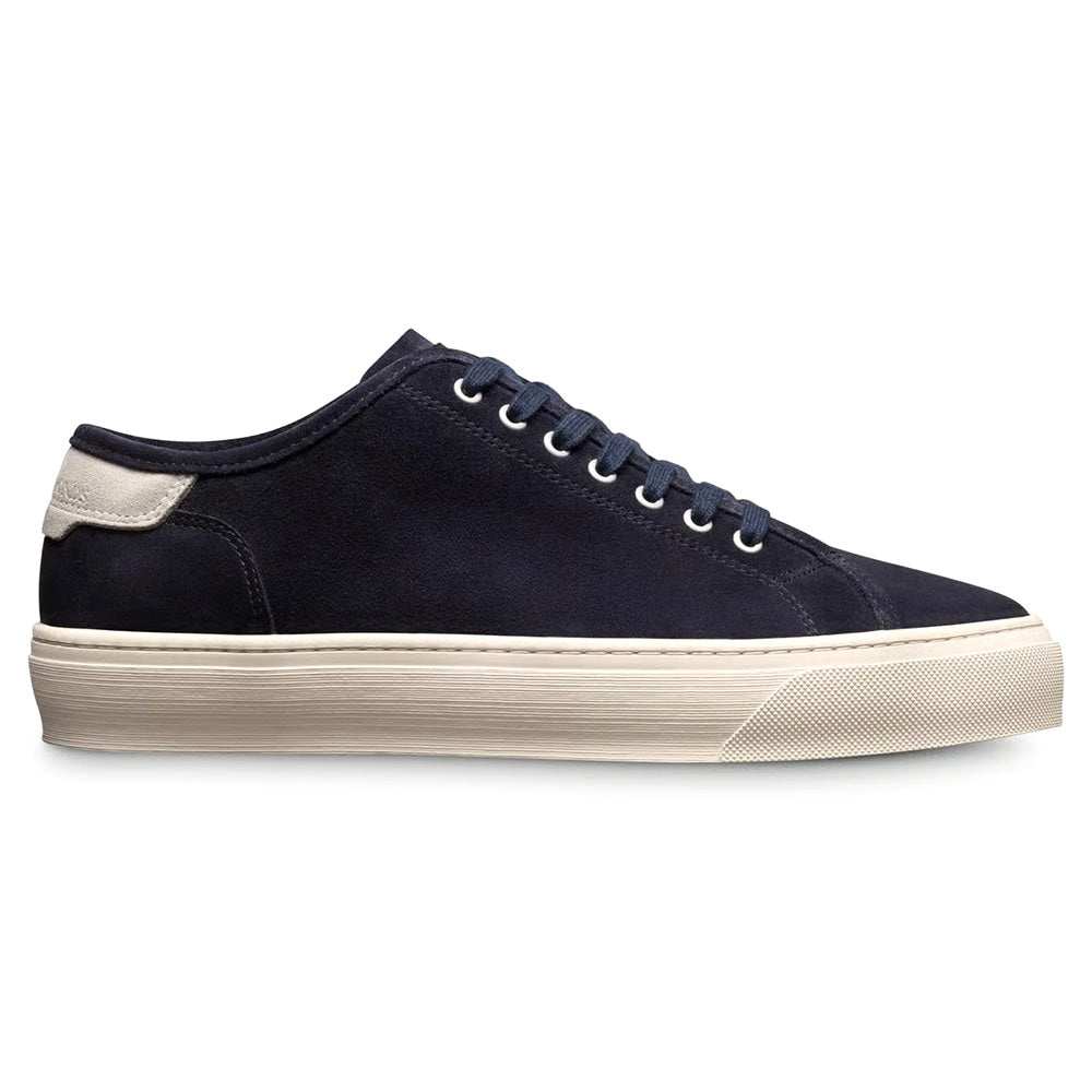 Allen Edmonds Jones Suede Lace-Up Sneaker Baltic Navy (10092)