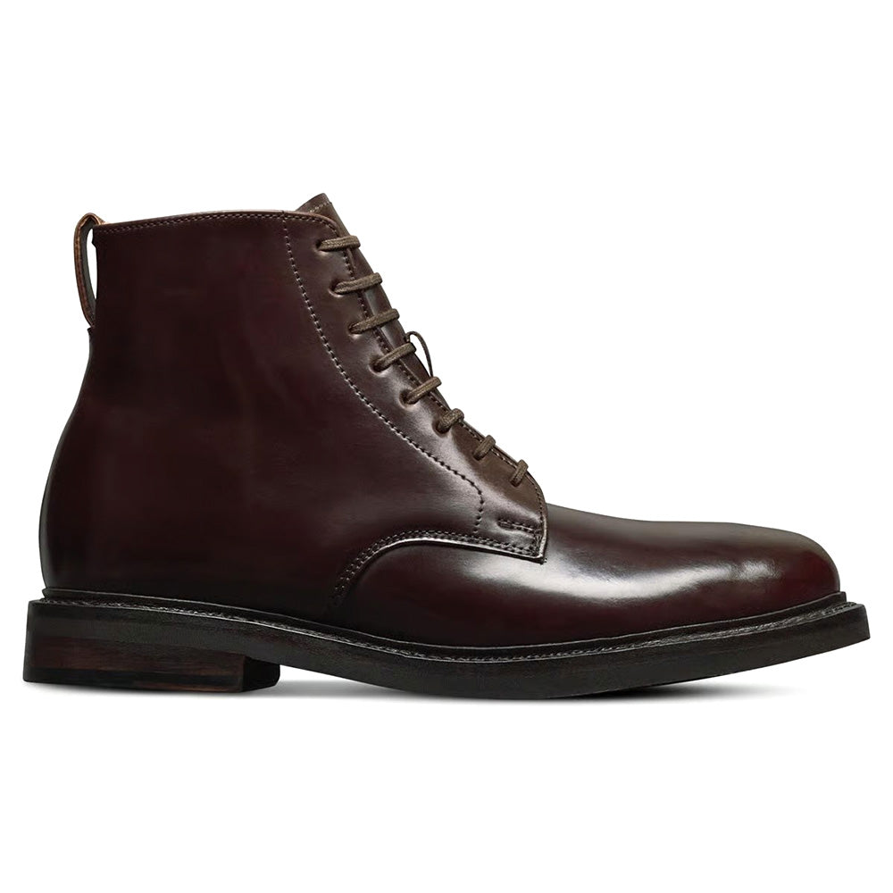 Allen Edmonds Houston Reserve Cordovan Plain-Toe Dress Boot Burgundy (9714)