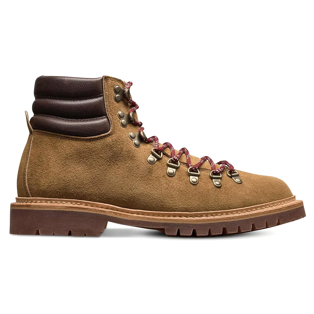 Allen Edmonds Telluride Suede Weather-Ready Hiker Boot Pale Russet Brown (9843)