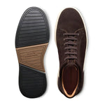 View product image 4: Allen Edmonds Glenn Suede Lace-Up Sneaker Bitter Chocolate (9584)