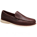 View product image 1: TB Phelps Freeport Handsewn Venetian Bison Loafer Dark Briar