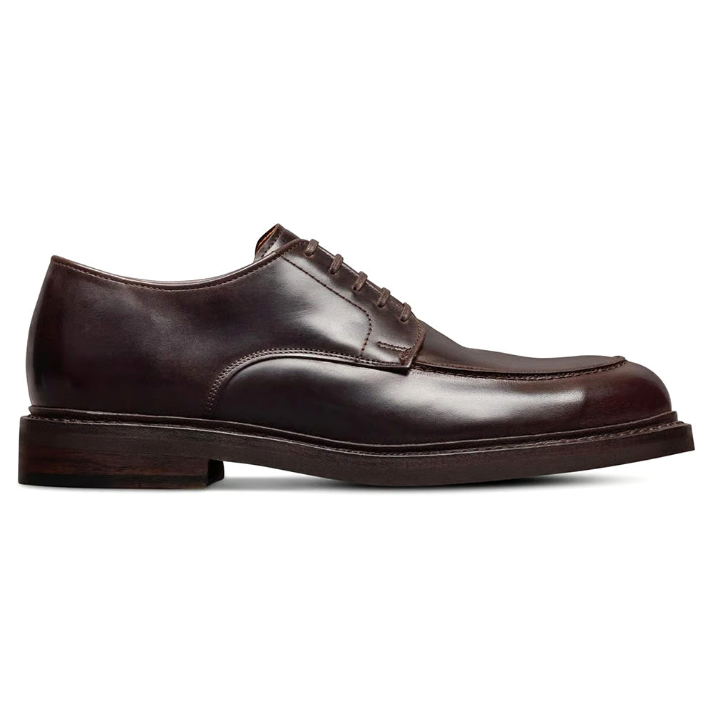 Allen Edmonds Hanover Reserve Leather Apron-toe Derby Dark Brown (9708)