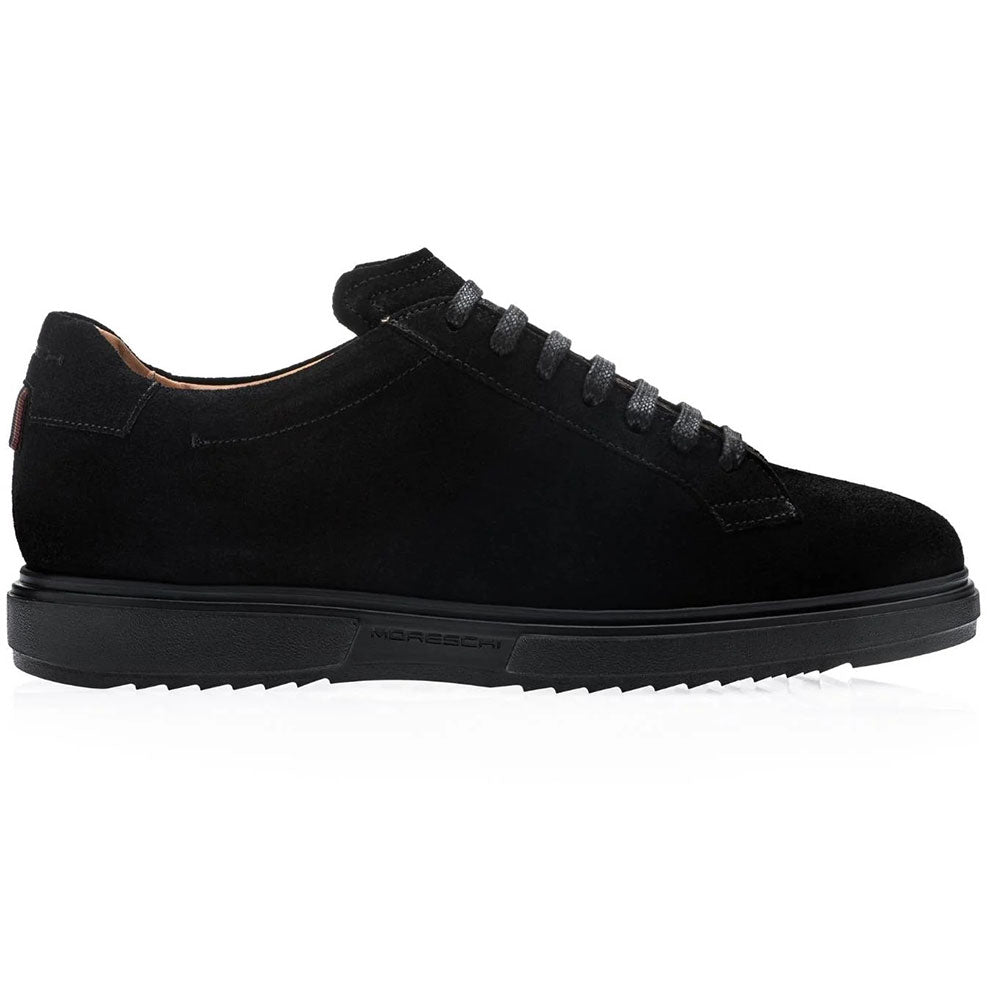 Moreschi Conservatorio Suede Sneakers Black