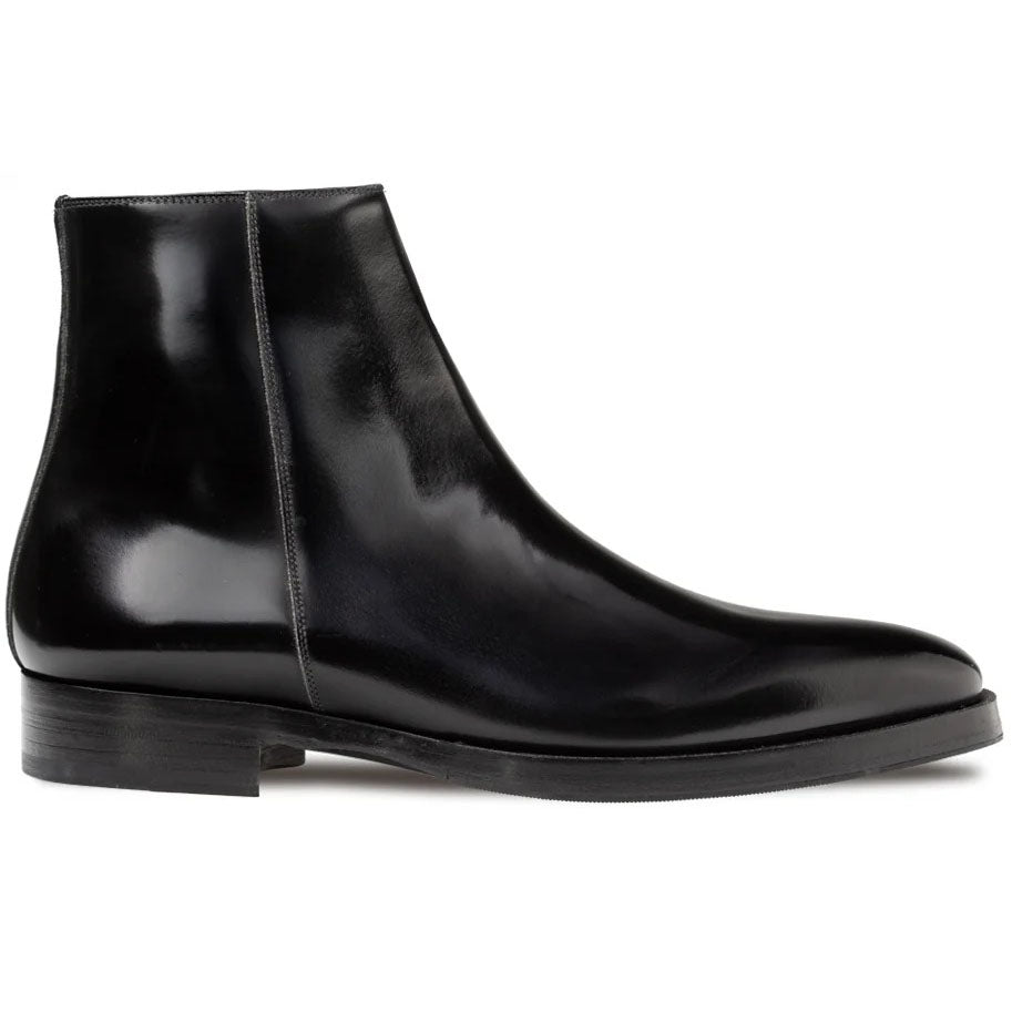 Mezlan Alta Shiny Calf Ankle Boot Black (21971)