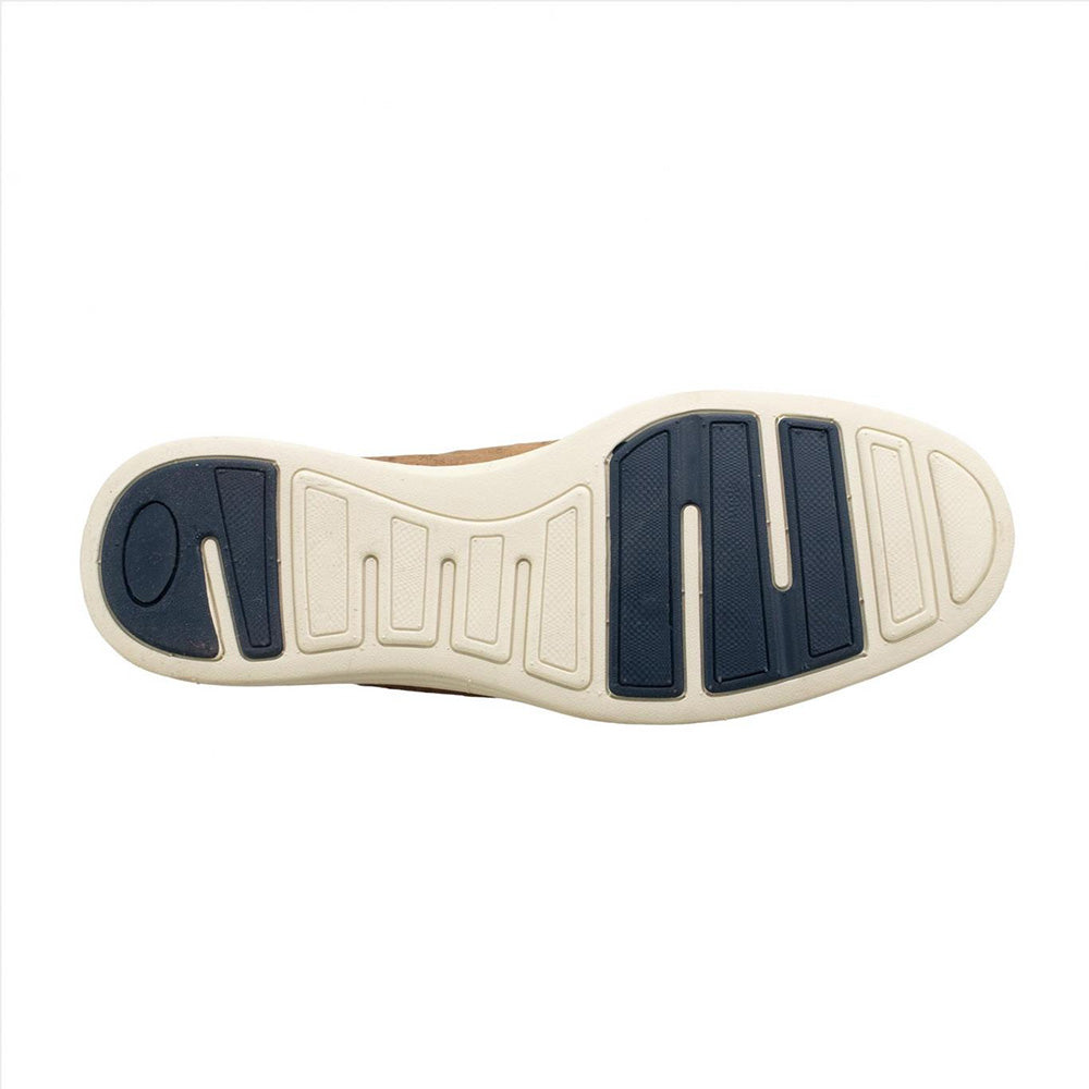 TB Phelps Freeport Ostrich Embossed Bridge Bits® Loafer Tan