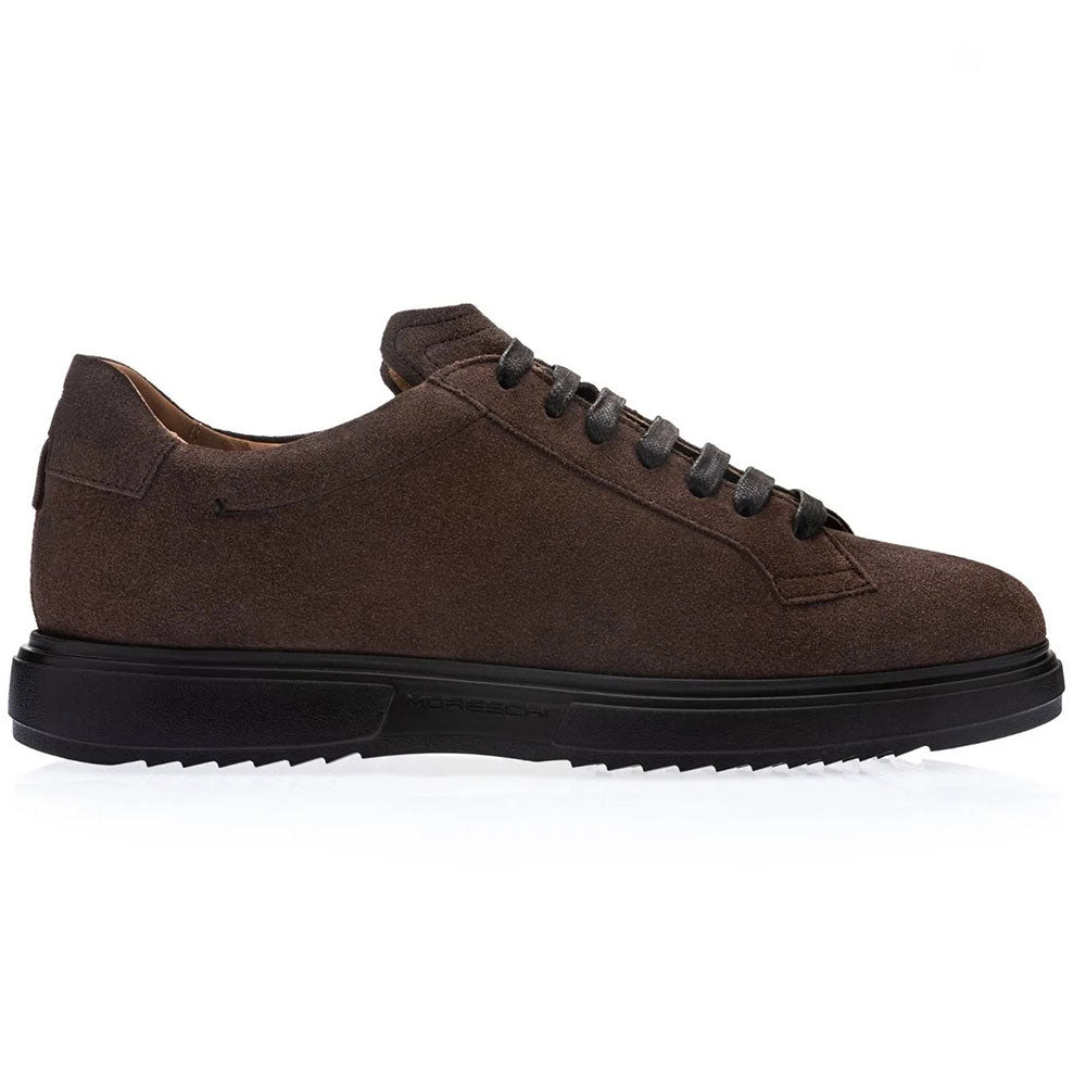 Moreschi Conservatorio Suede Sneakers Dark Brown
