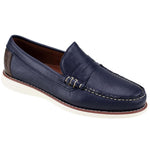 View product image 1: TB Phelps Freeport Sport Venetian Pebble Grain Loafer Blue