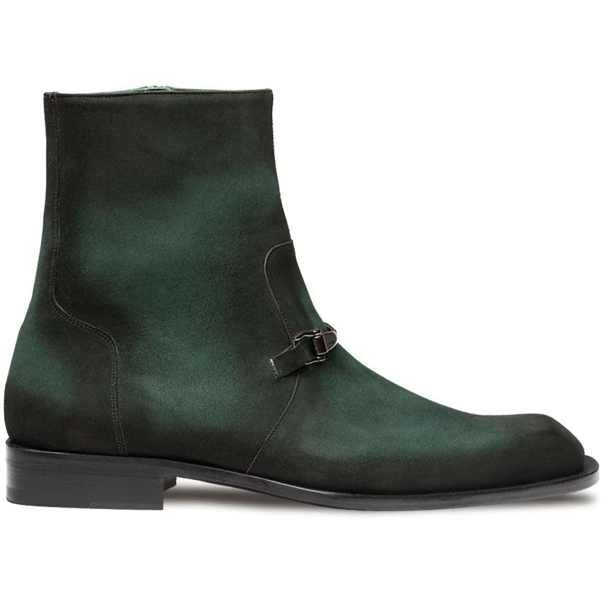 Mezlan Mystic Suede Ornament Boot Forest Green (21961)