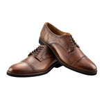 View product image 4: TB Phelps Kensington Cap Toe Oxford Brown