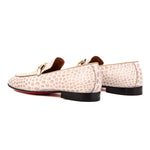 View product image 3: Vinci Leather The Orsavino Croc-Embossed Leather Loafer Beige