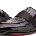 View product image 2: Vinci Leather The Raventino Patent Leather Loafer Black