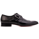 View product image 1: Vinci Leather The Montelviro Leather Monk Strap Black