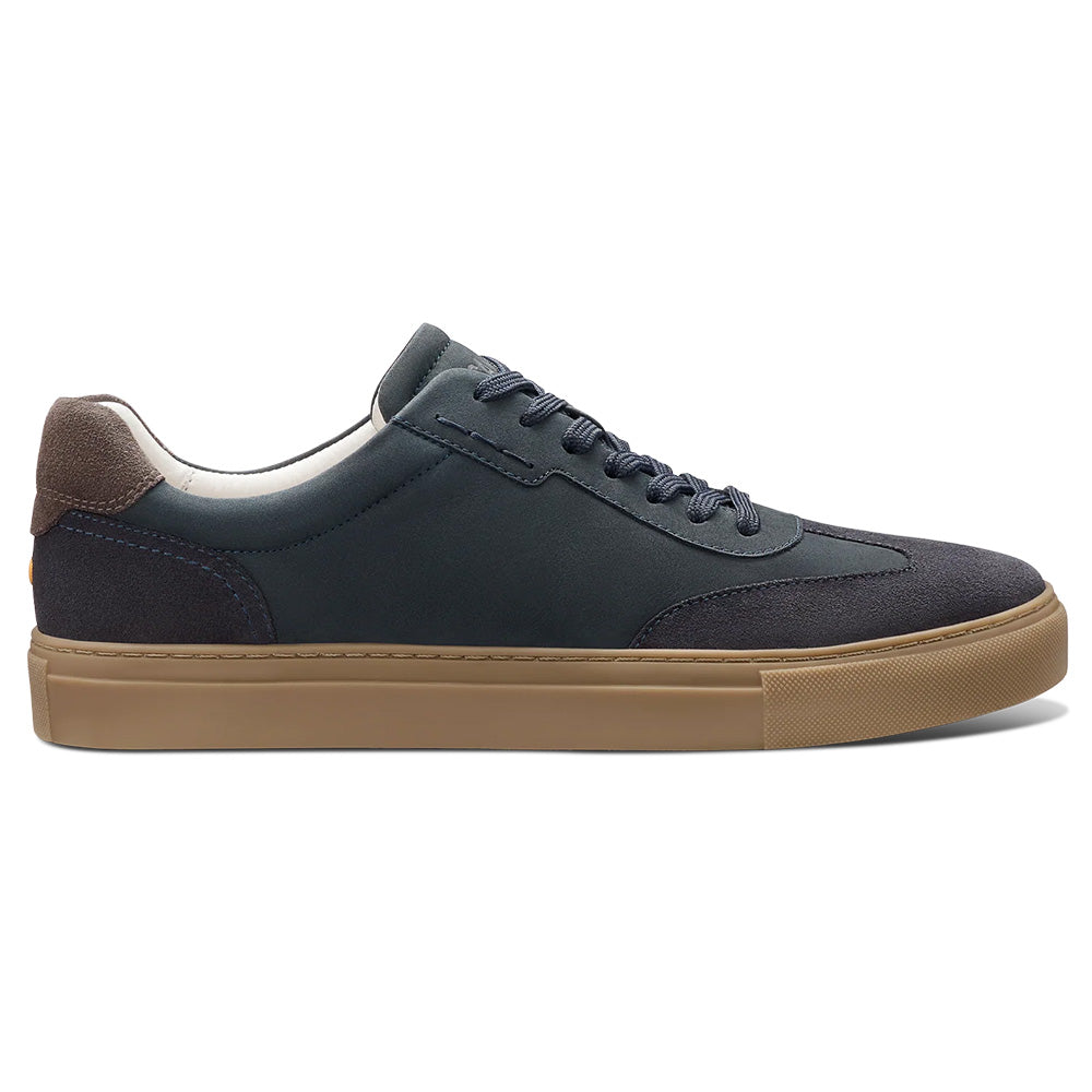 Samuel Hubbard Hayes Nubuck Lace-Up Sneaker Navy