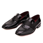 View product image 5: Vinci Leather The Raventino Patent Leather Loafer Black