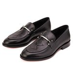 View product image 6: Vinci Leather The Venzaro Calf Leather Loafer Black