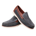 View product image 4: TB Phelps Freeport Handsewn Venetian Suede Loafer Slate