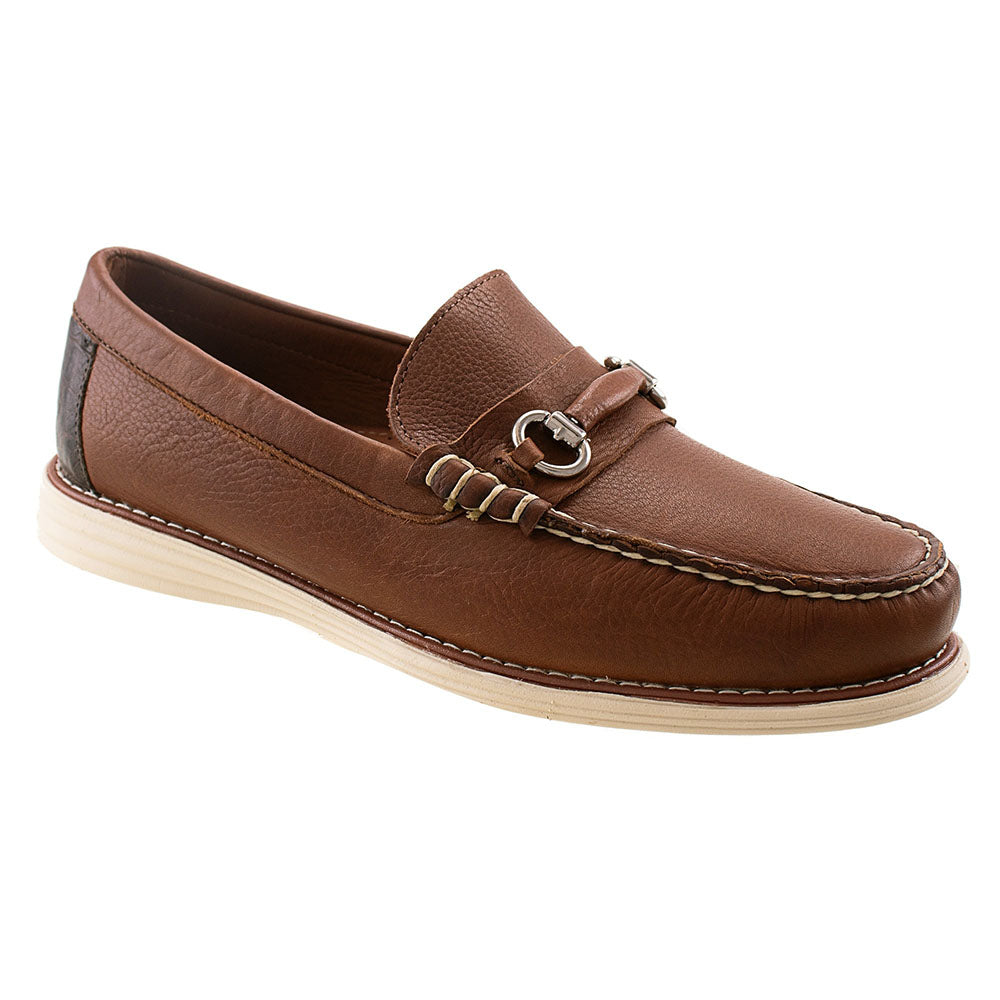 TB Phelps Freeport Bridge Bits® Loafer Gridiron Brown