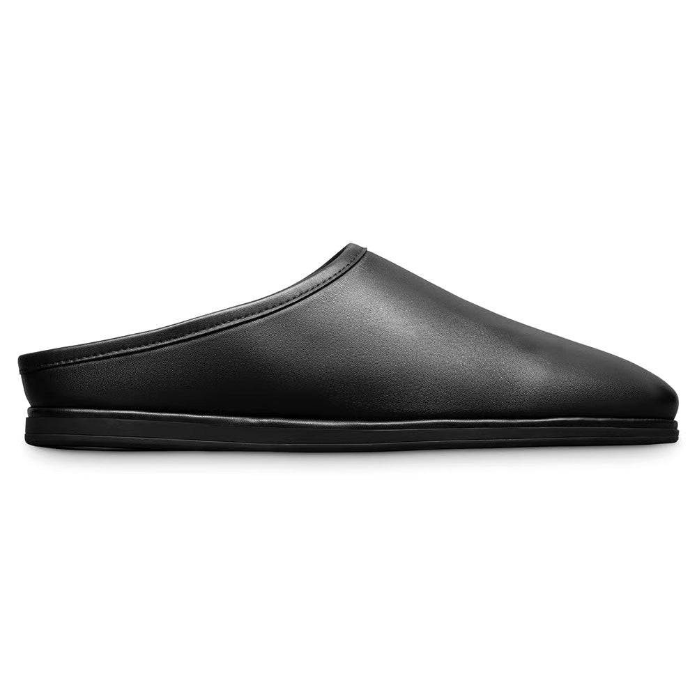 Allen Edmonds Soren Leather Mule Slipper Black (9854)