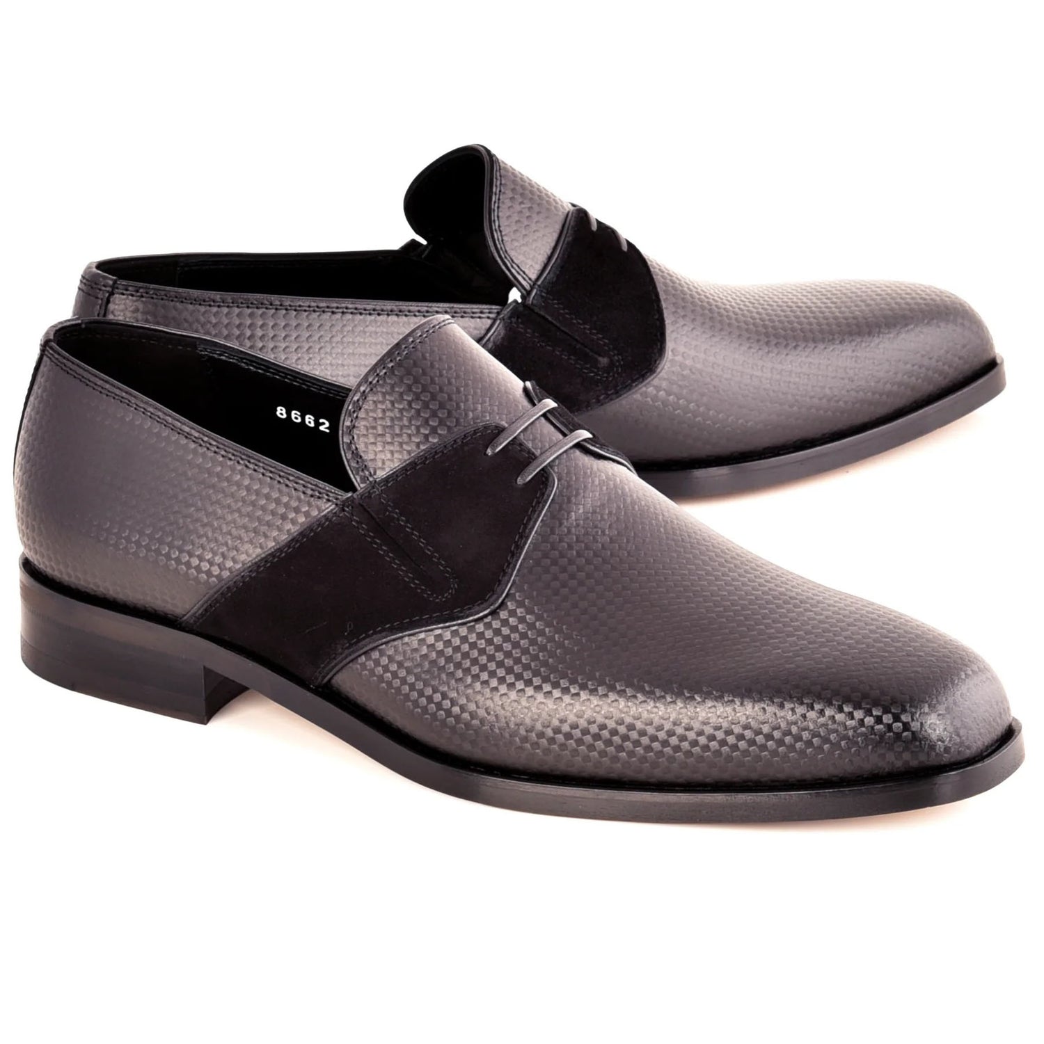 Corrente C0113-8662 Loriblu Leather Loafer Black
