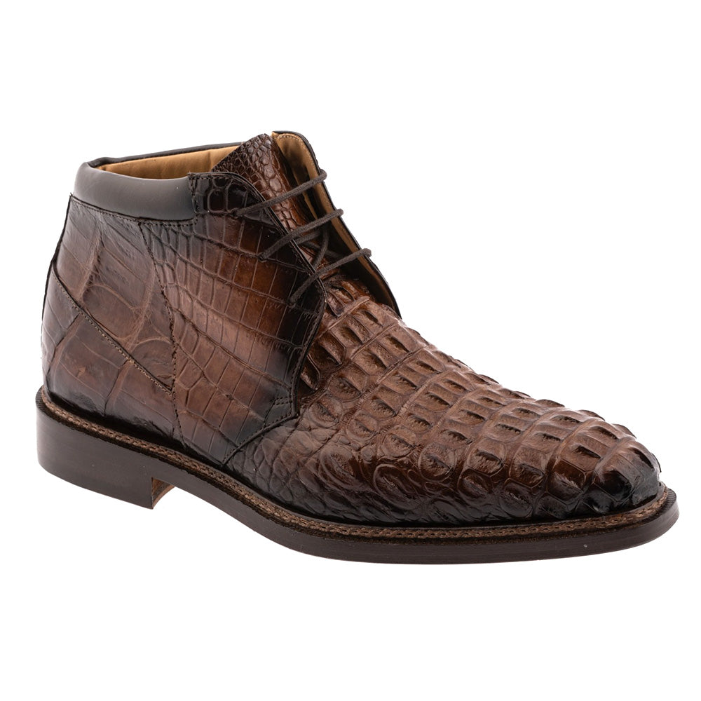 Mauri 4926/1 Hornback & Baby Croc Chukka Boot Tabac / Dirty T. Moro