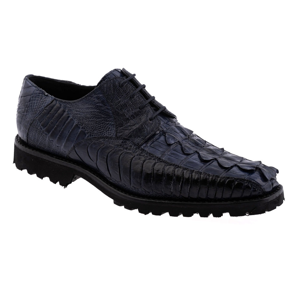 Mauri 2291/5 Hornback & Ostrich Leg Derby Wonder Blue