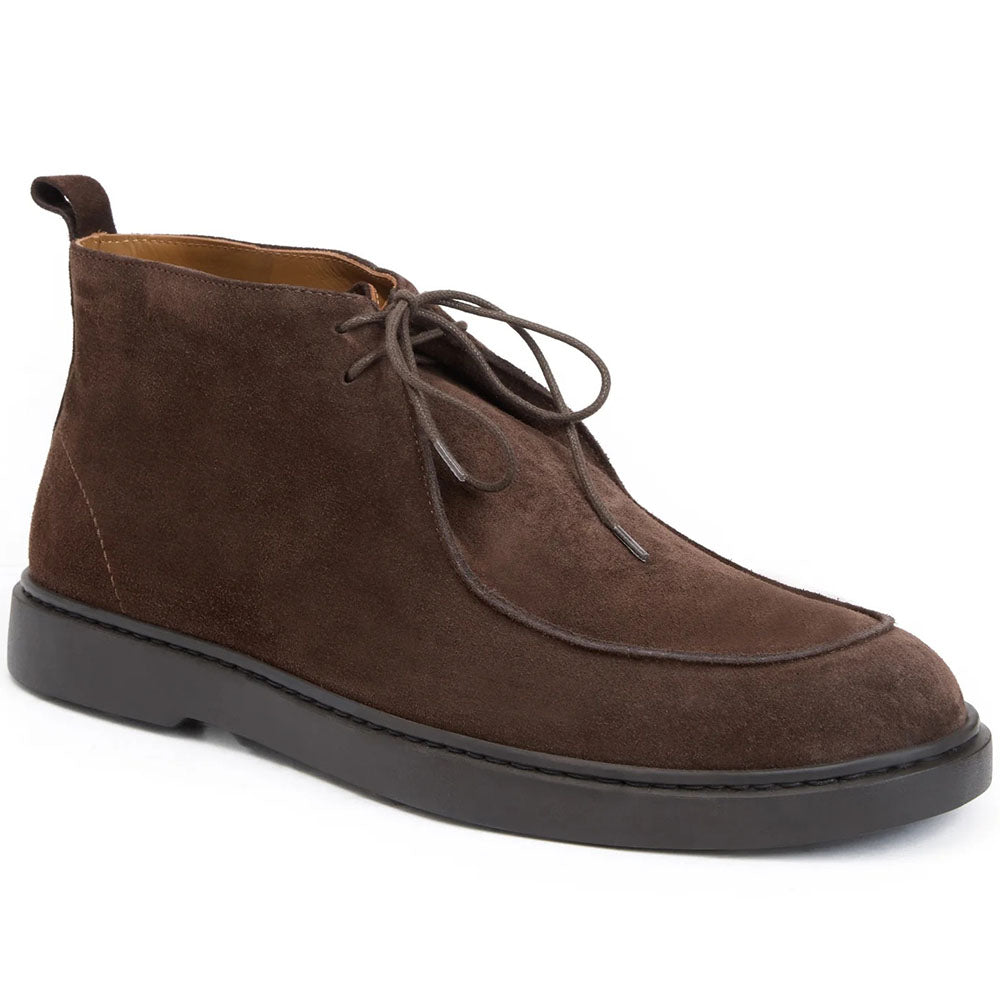 Bruno Magli Castano Suede Chukka Boot Dark Brown