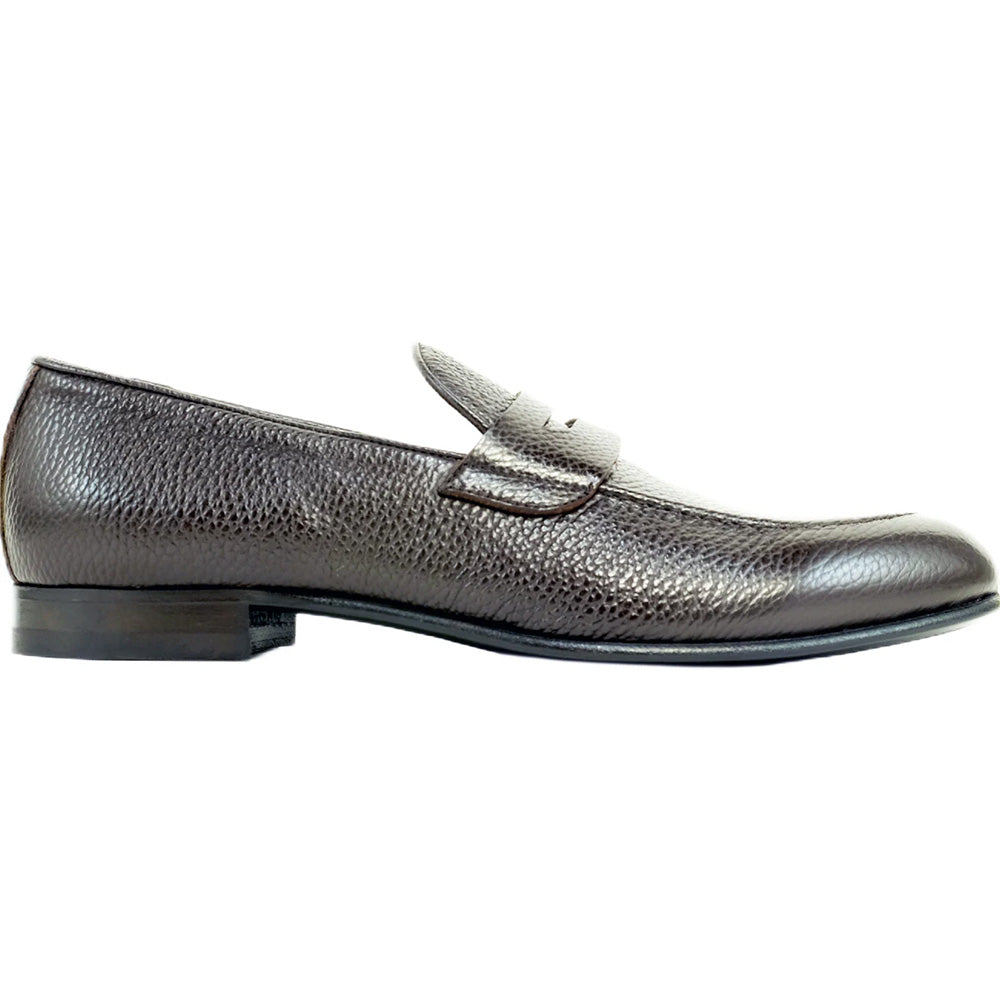 Alan Payne Carlo Leather Penny Loafer Brown