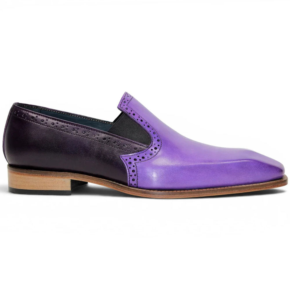 Duca by Matiste Paliano Hand-Finished Leather Loafer Lavender / Purple