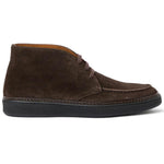 View product image 1: Aquatalia Bronte Suede Lace Up Chukka Boot Dark Brown
