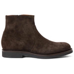 View product image 1: Aquatalia Palmiro Suede Zipper Boot Dark Brown