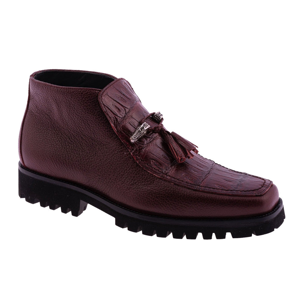 Mauri 3045/5 Time & Baby Croc Slip-On Boot Ruby Red
