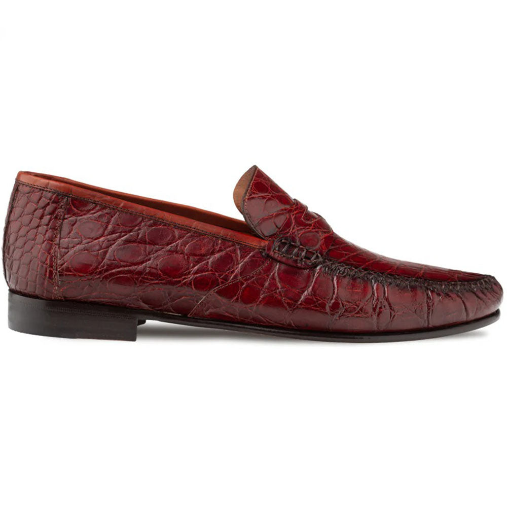 Mezlan Armano Crocodile Moccasin Cognac (7448-C)