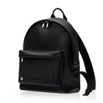 View product image 1: Moreschi Adamello Pebble Grain Leather Backpack Black