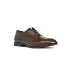 View product image 2: Aquatalia Centro Calfskin Leather Cap Toe Oxford Dark Brown