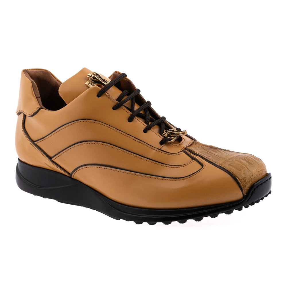Mauri 8479/1 Star & Baby Croc Sneaker Toffee