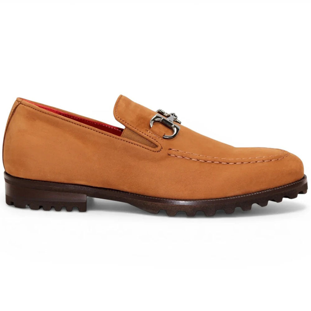 Emilio Franco EF363 Nubuck Bit Loafer Cuoio