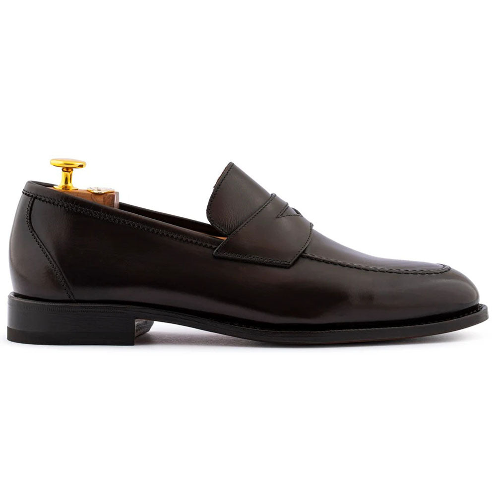 Harris Firenze 1913 Full Grain Leather Moccasin Dark Brown