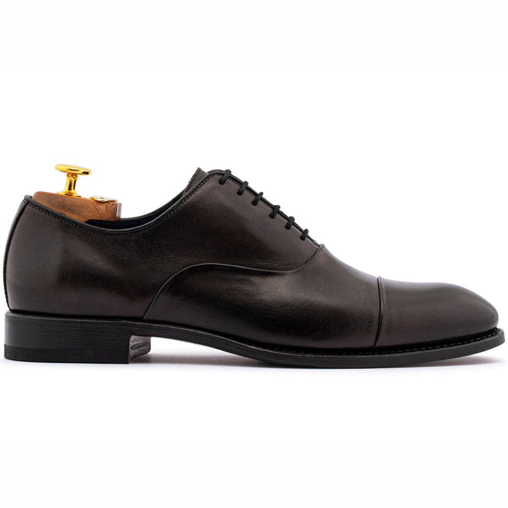 Harris Firenze 1913 Calfskin Cap Toe Oxford Grey