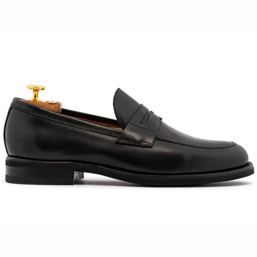 Harris Firenze 1913 Terni Leather Penny Moccasin Black