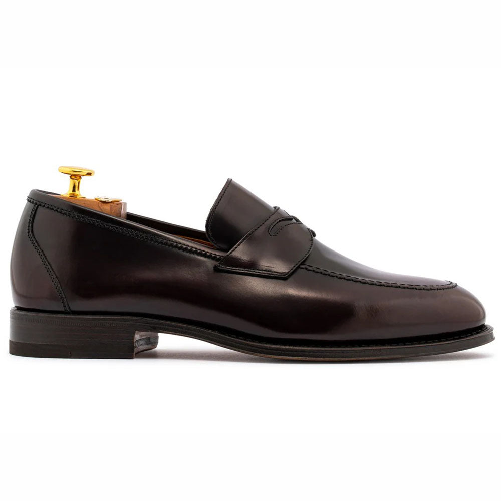 Harris Firenze 1913 Sea Leather Penny Moccasin Bordeaux